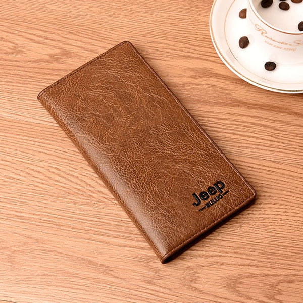 Dropshipping 2018 Men Wallets Mens Jeep Wallet with Coin Bag Small Money Purses New Design Dollar Slim Purse Money Clip Wallet