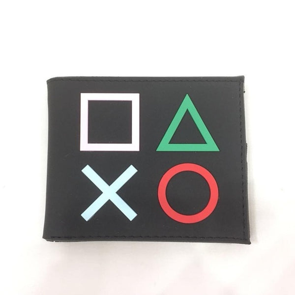 Hot 3D Designs Games Purse Anime Cartoon Playstation PVC Wallets for Students Boy Girl Money Coin Holder Short Wallet