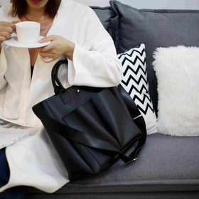 2019 new Pu Leather laptop Bag Simple Handbags Famous Brands Women Shoulder Bag Casual Big Tote Vintage Ladies Crossbody Bags