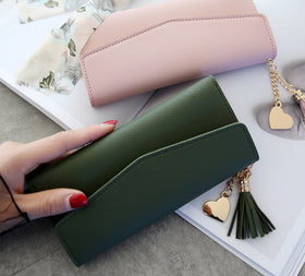 Women Wallets Phone Clutch Bag Purses Long Wallets For Girl Ladies Money Coin Pocket Card Holder Tassel  Wallets 2019 New