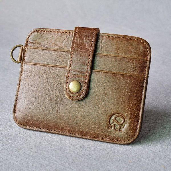 Mini wallets hasp small purse 100% real leather wallet men purses male clutch women crazy horse leather vintage style Thin
