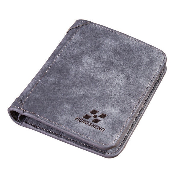Fashion 2020 Men Wallets Mens Wallet with Coin Bag Zipper Small Money Purses New Design Dollar Slim Purse Money Clip Wallet