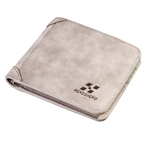 Fashion 2020 Men Wallets Mens Wallet with Coin Bag Zipper Small Money Purses New Design Dollar Slim Purse Money Clip Wallet
