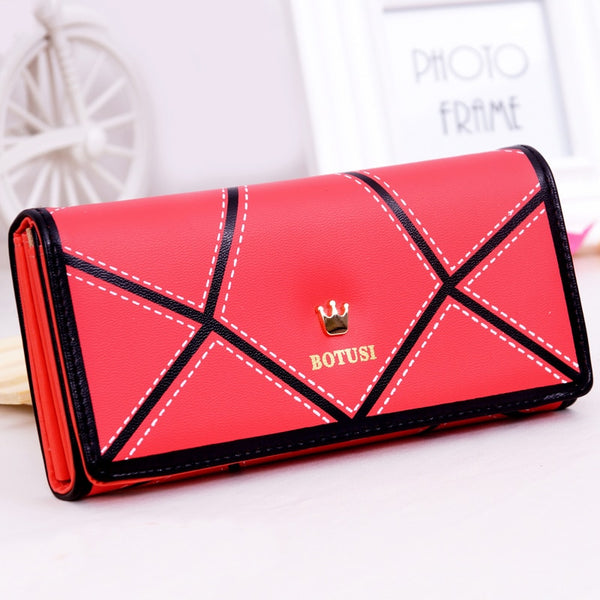 TONUOX Women Wallets Good Quality PU Leather Hasp Long Lady Handbags Coin Purse Moneybags Clutch Wallet Cards Holder Bags Burse