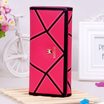 TONUOX Women Wallets Good Quality PU Leather Hasp Long Lady Handbags Coin Purse Moneybags Clutch Wallet Cards Holder Bags Burse