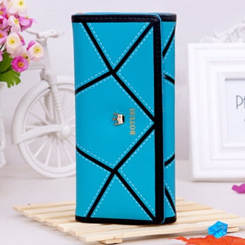 TONUOX Women Wallets Good Quality PU Leather Hasp Long Lady Handbags Coin Purse Moneybags Clutch Wallet Cards Holder Bags Burse