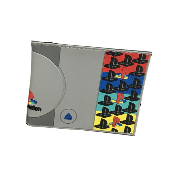 Hot 3D Designs Games Purse Anime Cartoon Playstation PVC Wallets for Students Boy Girl Money Coin Holder Short Wallet