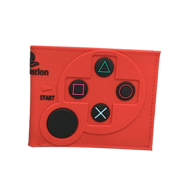 Hot 3D Designs Games Purse Anime Cartoon Playstation PVC Wallets for Students Boy Girl Money Coin Holder Short Wallet