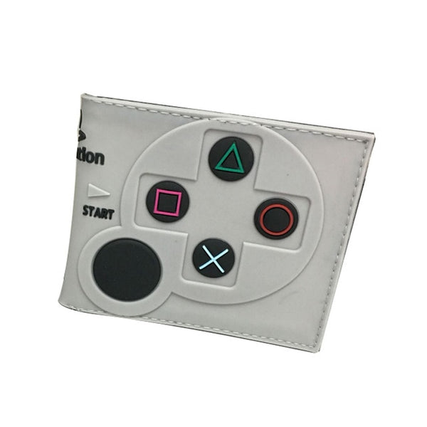Hot 3D Designs Games Purse Anime Cartoon Playstation PVC Wallets for Students Boy Girl Money Coin Holder Short Wallet