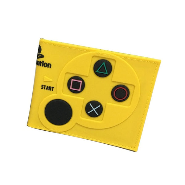 Hot 3D Designs Games Purse Anime Cartoon Playstation PVC Wallets for Students Boy Girl Money Coin Holder Short Wallet