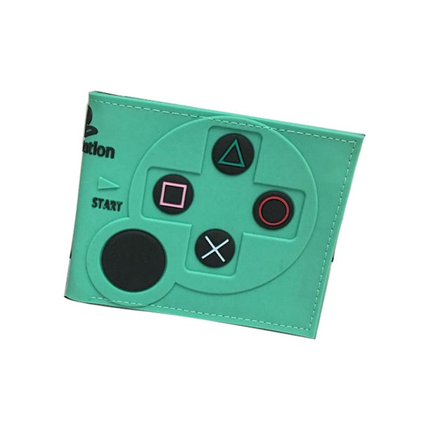 Hot 3D Designs Games Purse Anime Cartoon Playstation PVC Wallets for Students Boy Girl Money Coin Holder Short Wallet
