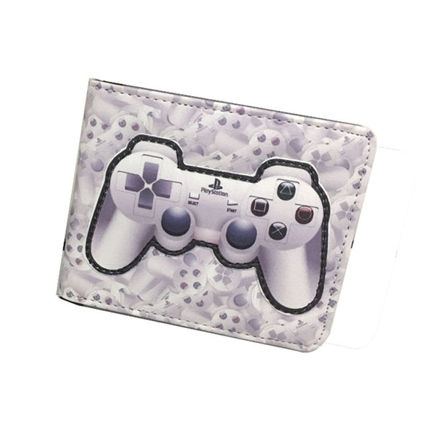 Hot 3D Designs Games Purse Anime Cartoon Playstation PVC Wallets for Students Boy Girl Money Coin Holder Short Wallet