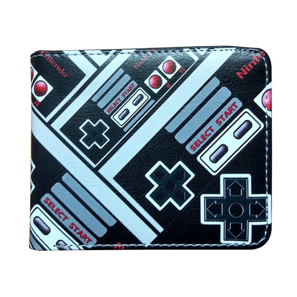 Hot 3D Designs Games Purse Anime Cartoon Playstation PVC Wallets for Students Boy Girl Money Coin Holder Short Wallet